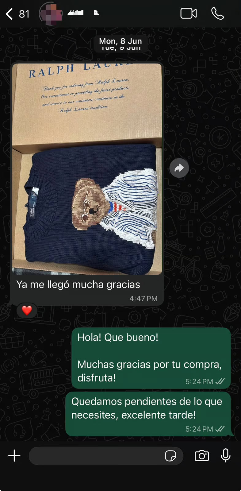Reseña de cliente 7