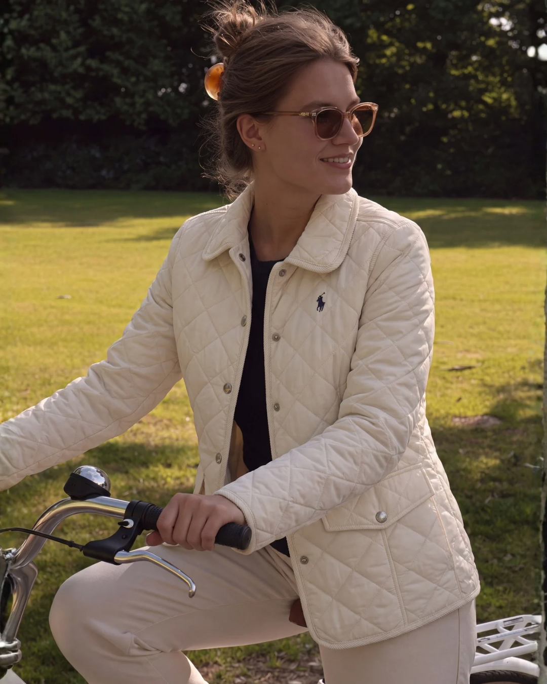 Chaqueta Acolchada Plegable Self-Collar