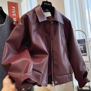 Chaqueta de Cuero Lux