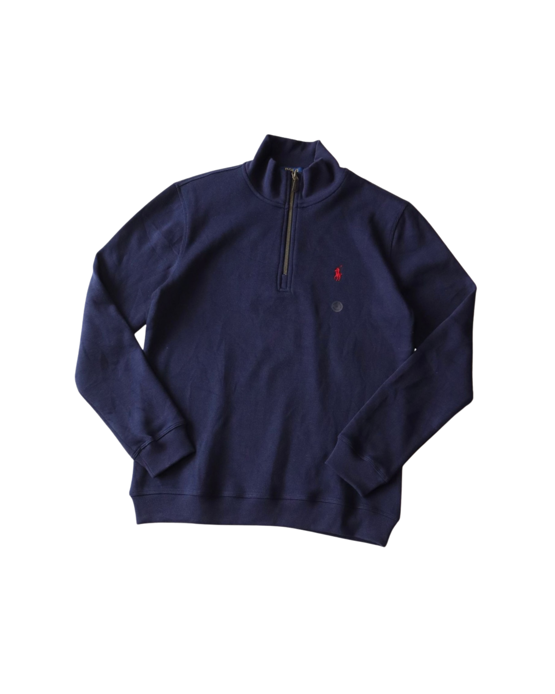 Suéter Vintage con Cierre 1/4 Polo Ralph Lauren