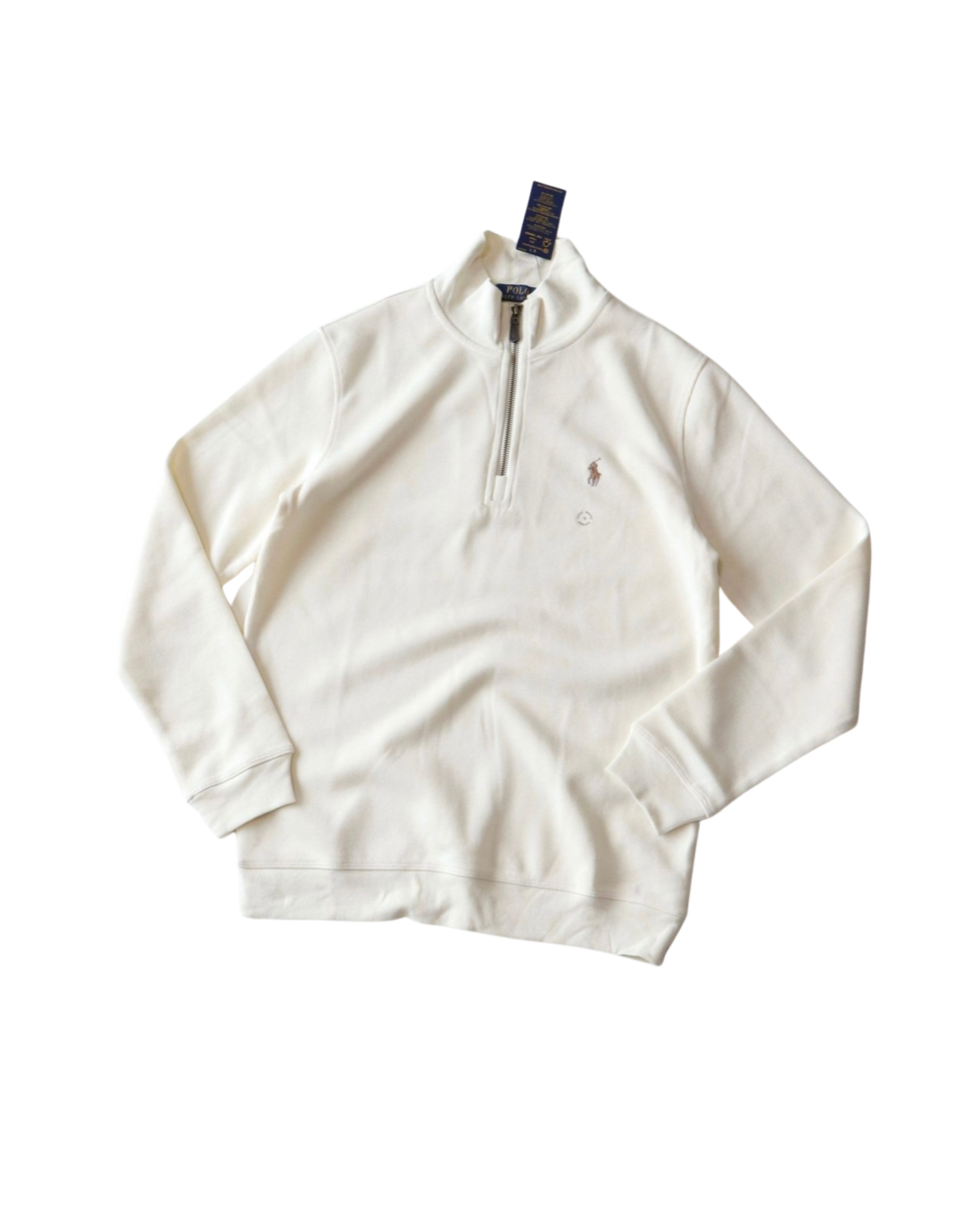 Suéter Vintage con Cierre 1/4 Polo Ralph Lauren