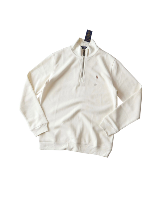 Suéter Vintage con Cierre 1/4 Polo Ralph Lauren