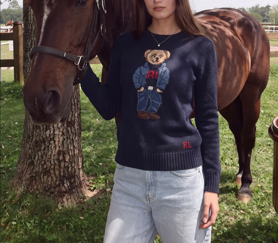 Suéter Polo Bear Denim Jacket
