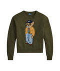 Polo bear olive