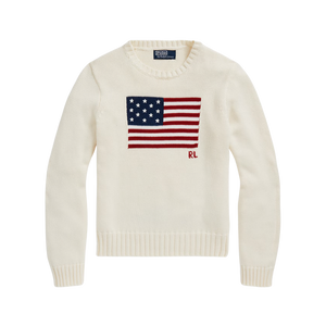 Suéter de Algodón con Bandera Polo Ralph Lauren (Mujer)