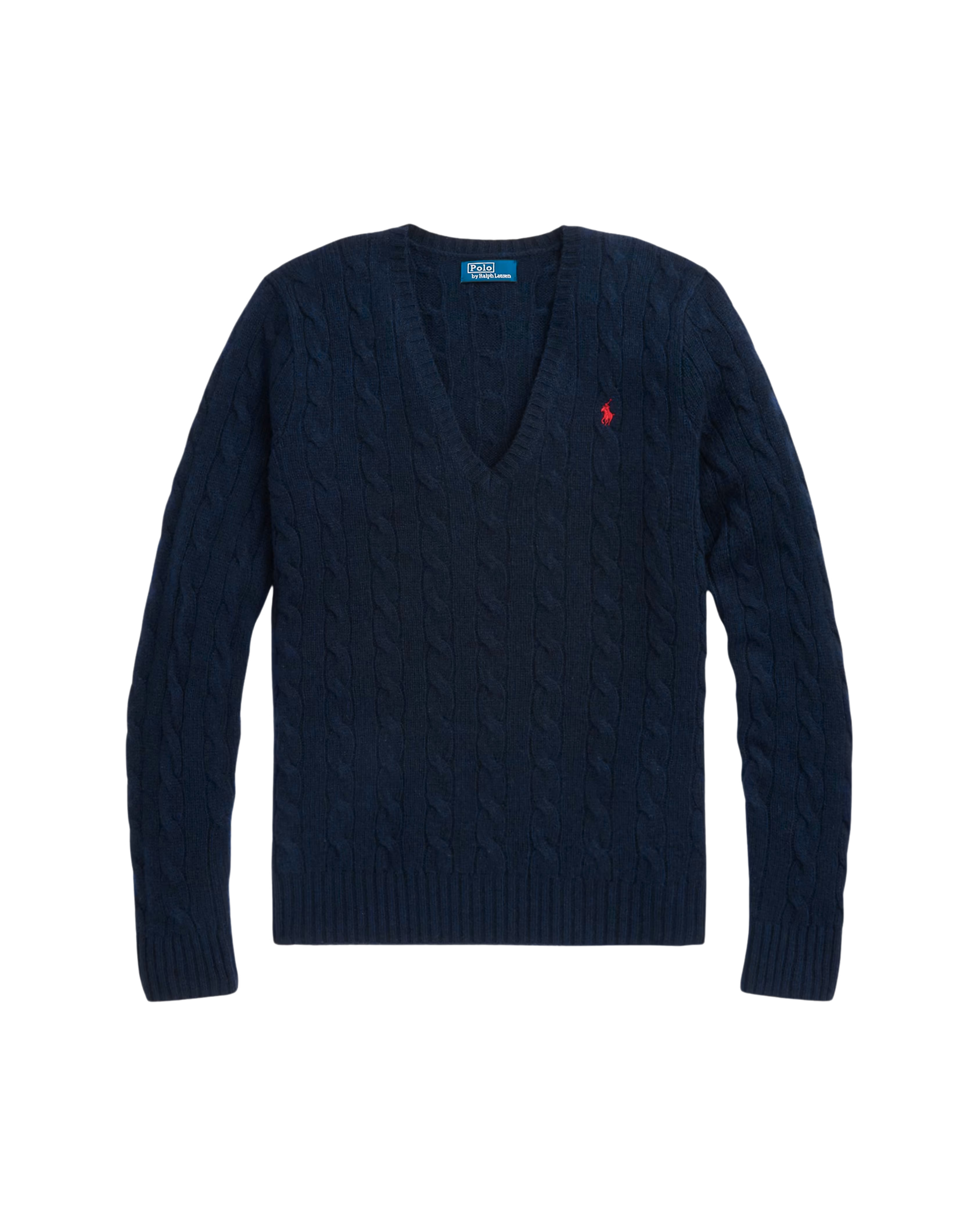 Suéteres Trenzados con Cuello en V Polo Ralph Lauren
