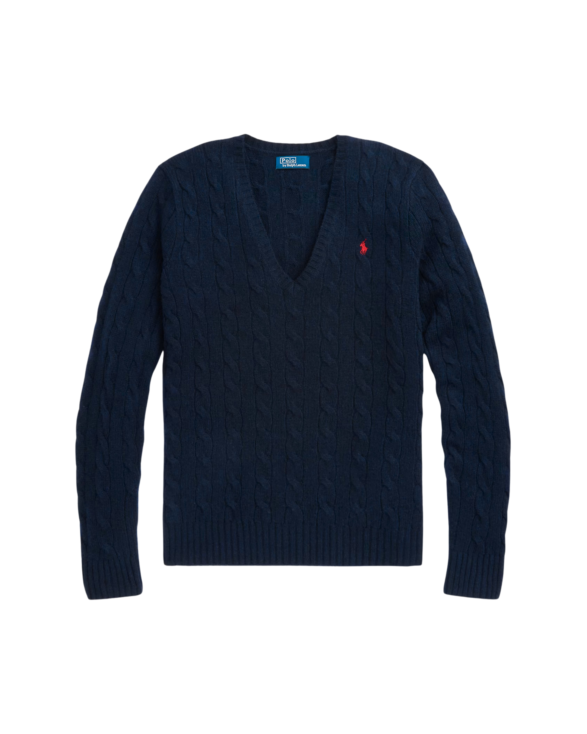 Suéteres Trenzados con Cuello en V Polo Ralph Lauren