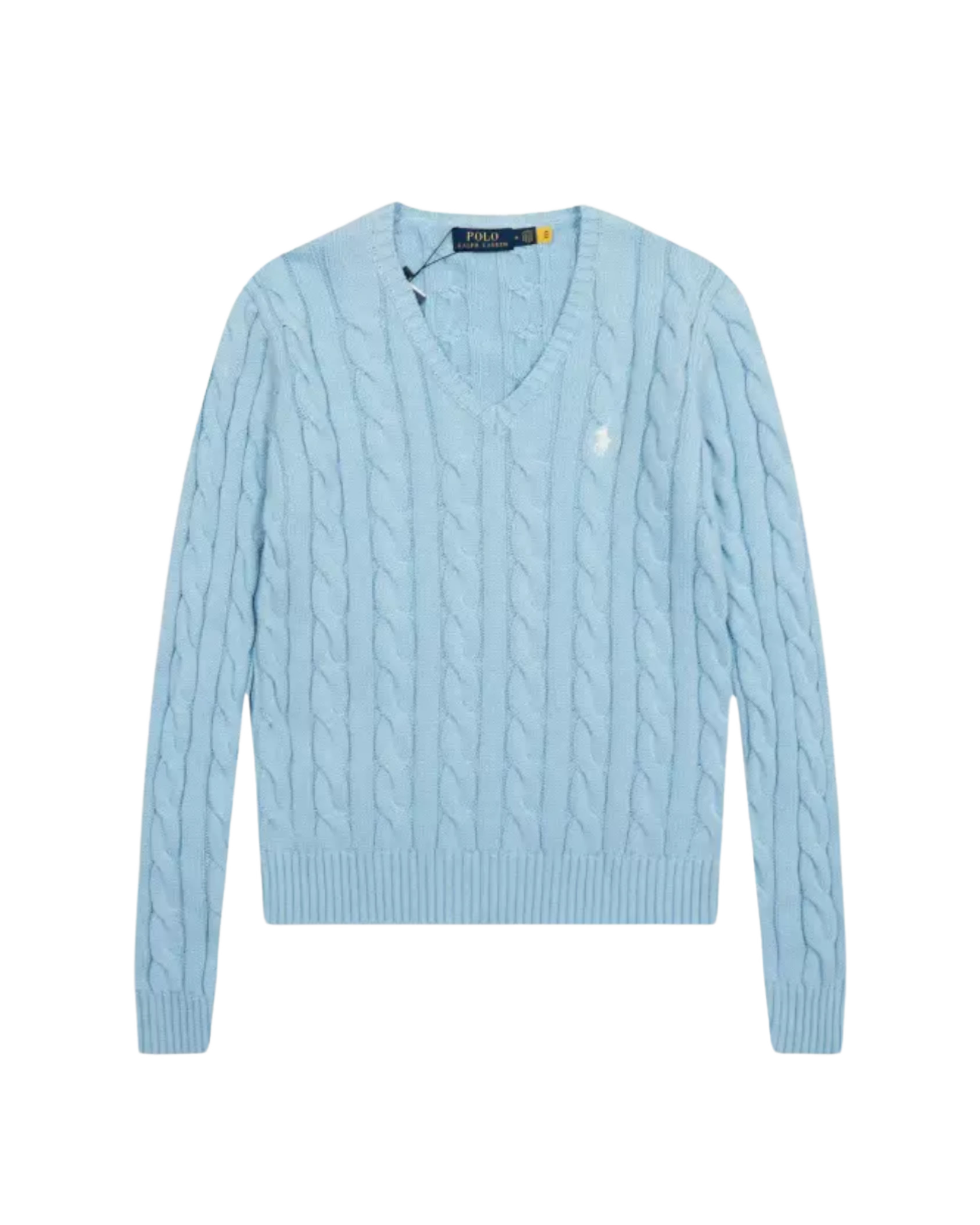 Suéteres Trenzados con Cuello en V Polo Ralph Lauren