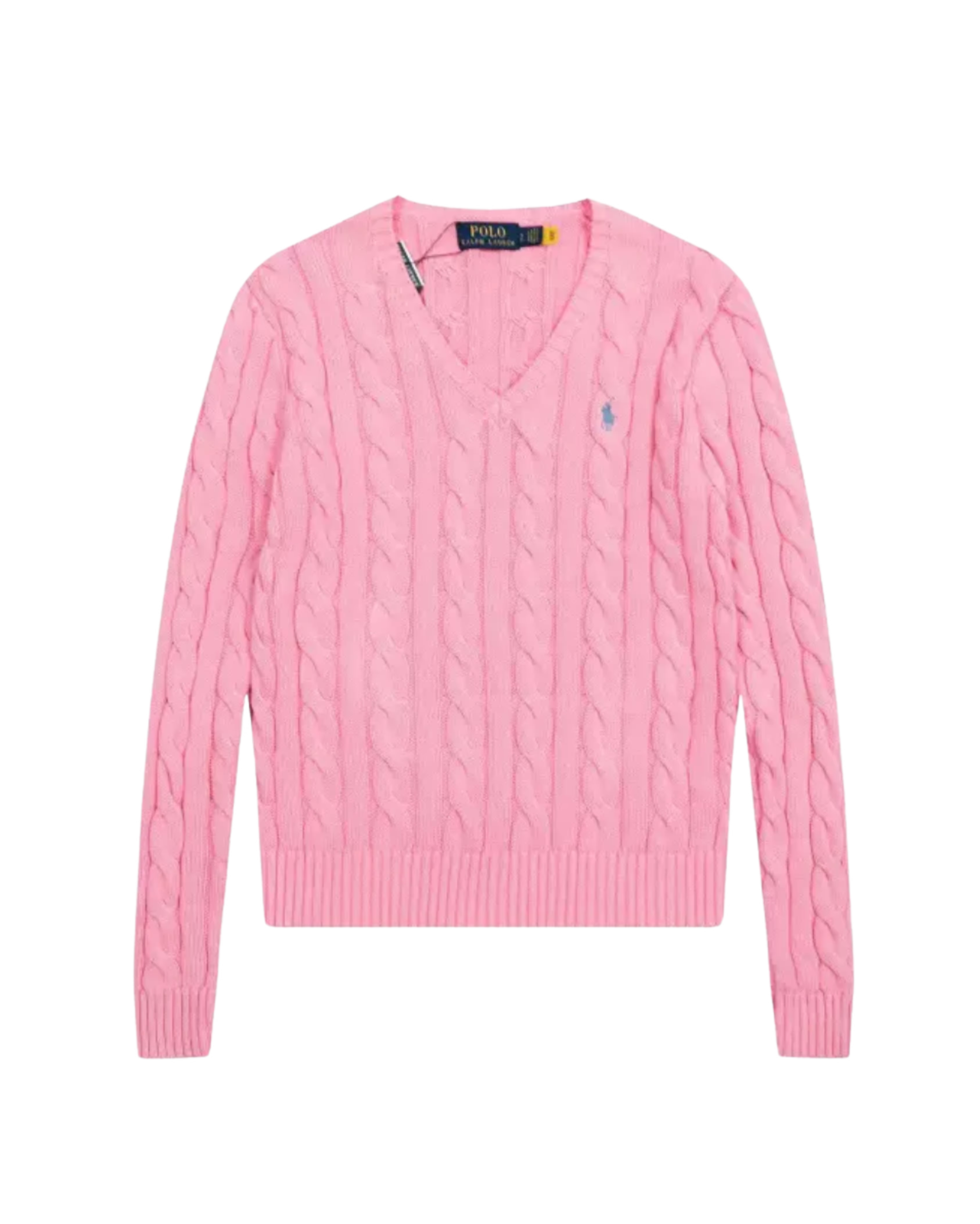 Suéteres Trenzados con Cuello en V Polo Ralph Lauren