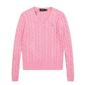 Suéteres Trenzados con Cuello en V Polo Ralph Lauren