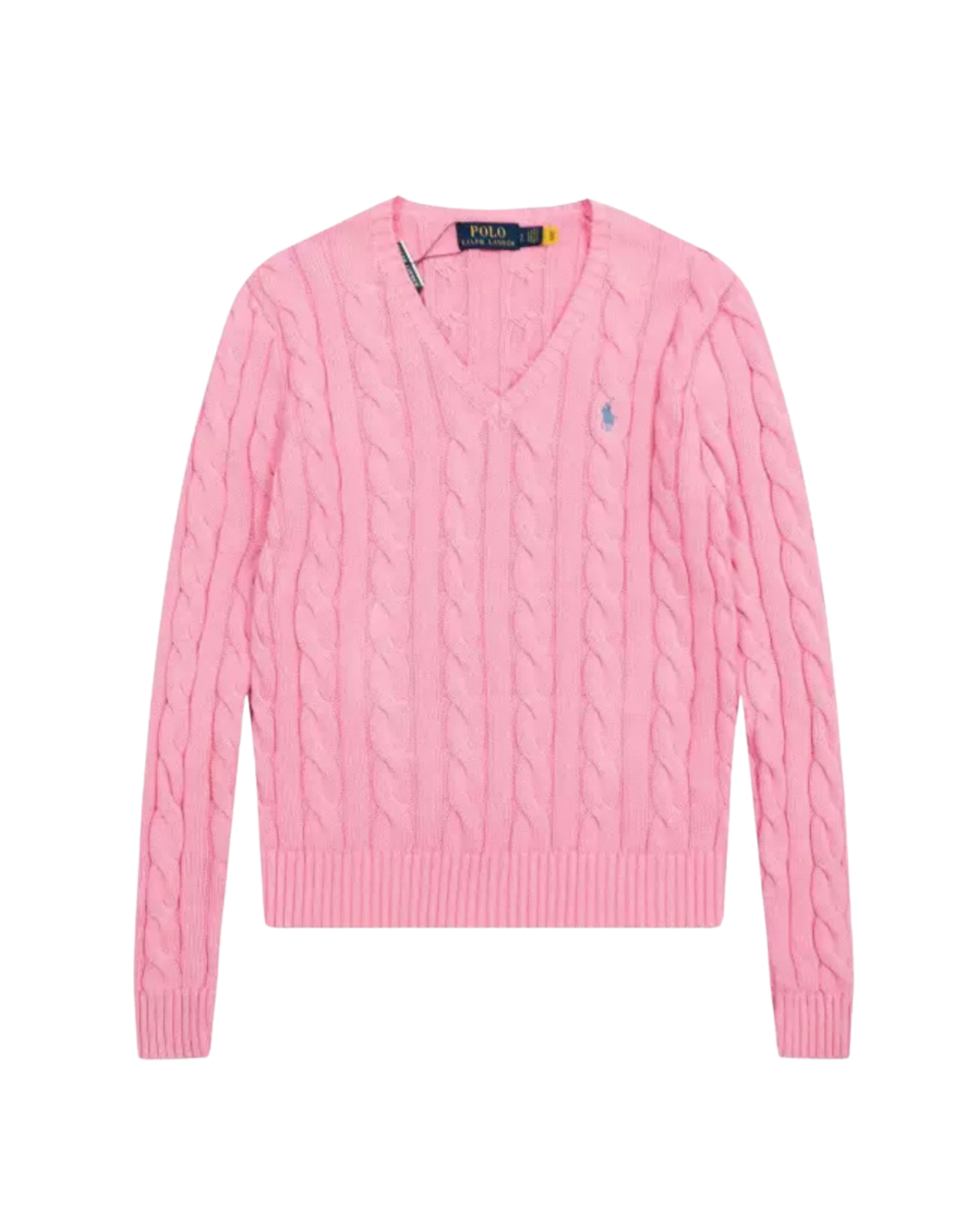 Suéteres Trenzados con Cuello en V Polo Ralph Lauren