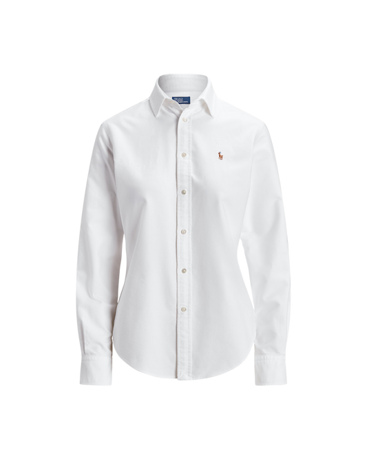 Camisa Oxford Blanca Polo Ralph Lauren (Mujer)
