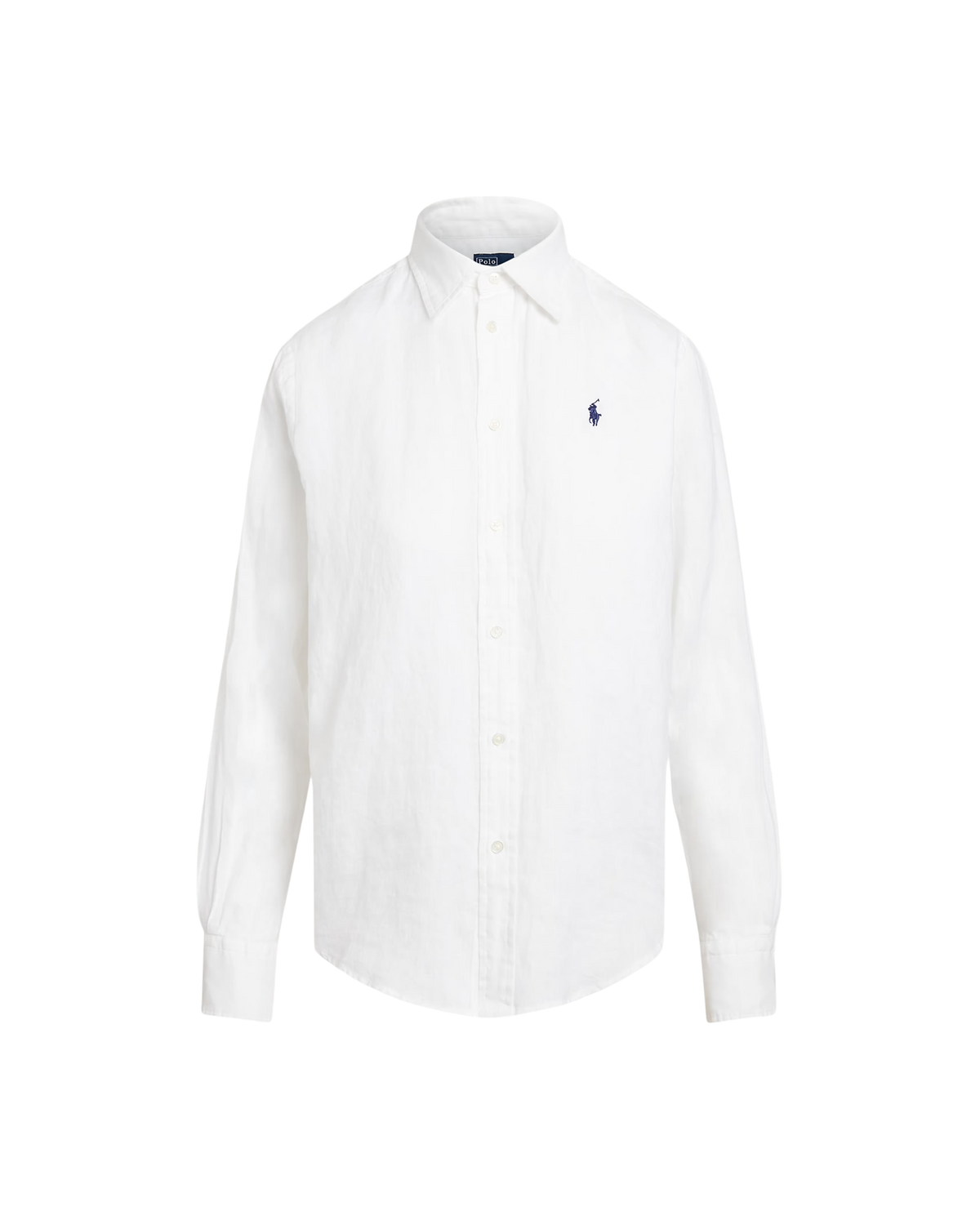 Camisa de Lino de Manga Larga