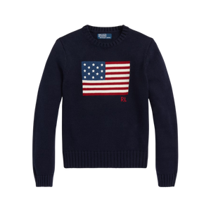 Suéter de Algodón con Bandera Polo Ralph Lauren (Mujer)