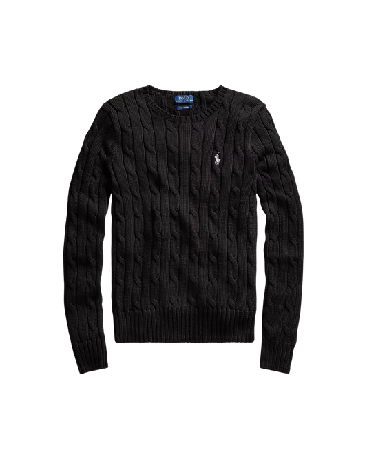 Suéter de Algodón Trenzado Polo Ralph Lauren (Mujer)