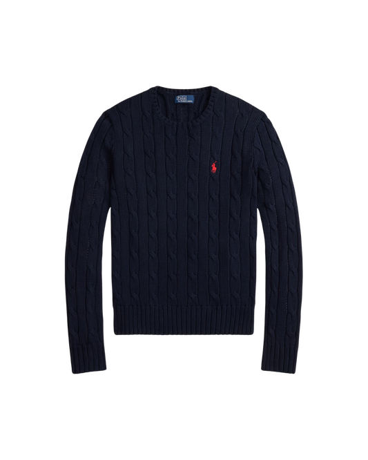 Suéter de Algodón Trenzado Polo Ralph Lauren (Mujer)
