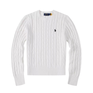Suéter de Algodón Trenzado Polo Ralph Lauren (Mujer)