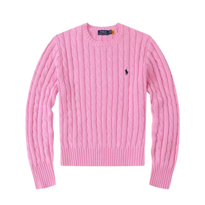 Suéter de Algodón Trenzado Polo Ralph Lauren (Mujer)