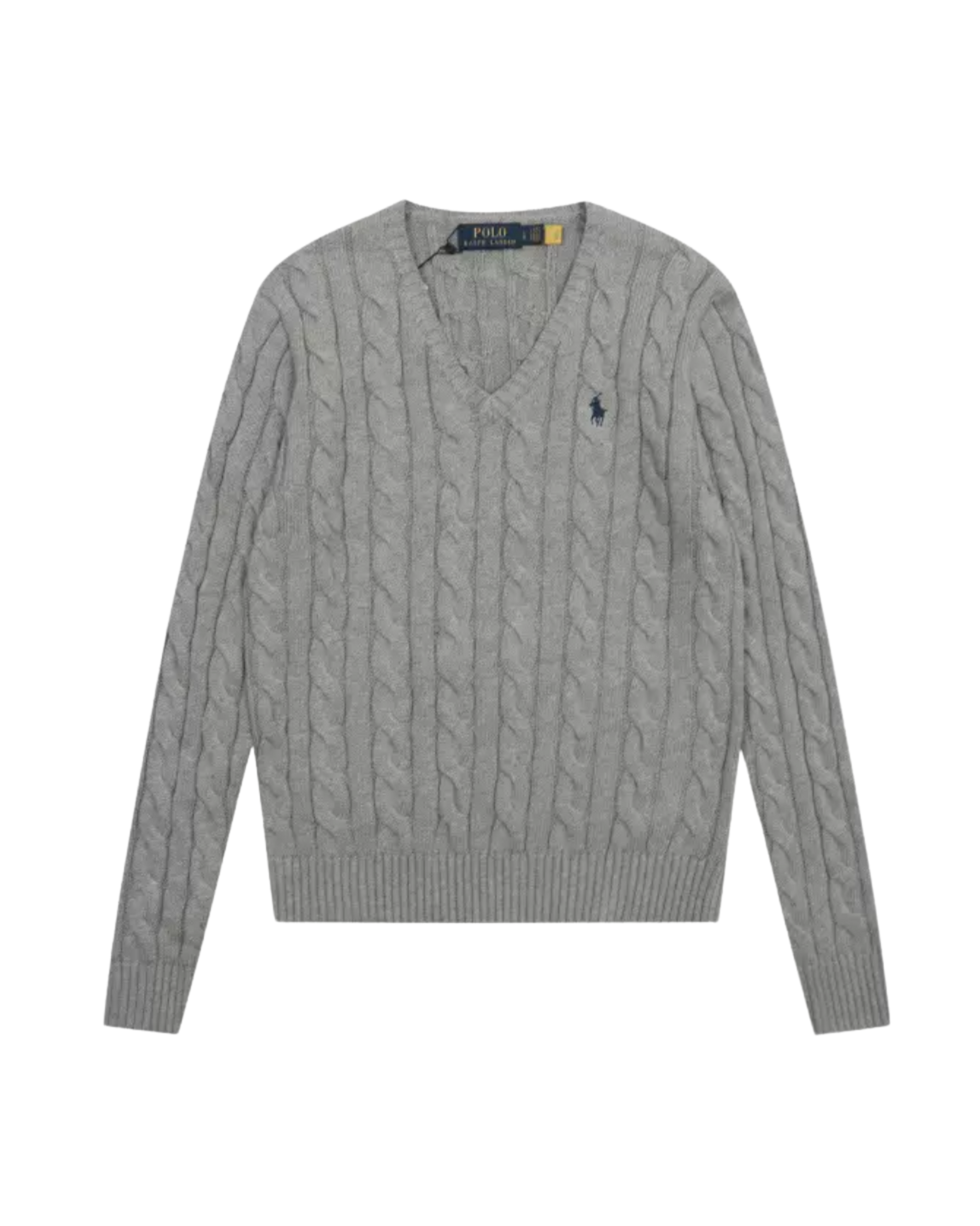 Suéter Trenzado con Cuello en V Polo Ralph Lauren (Mujer)