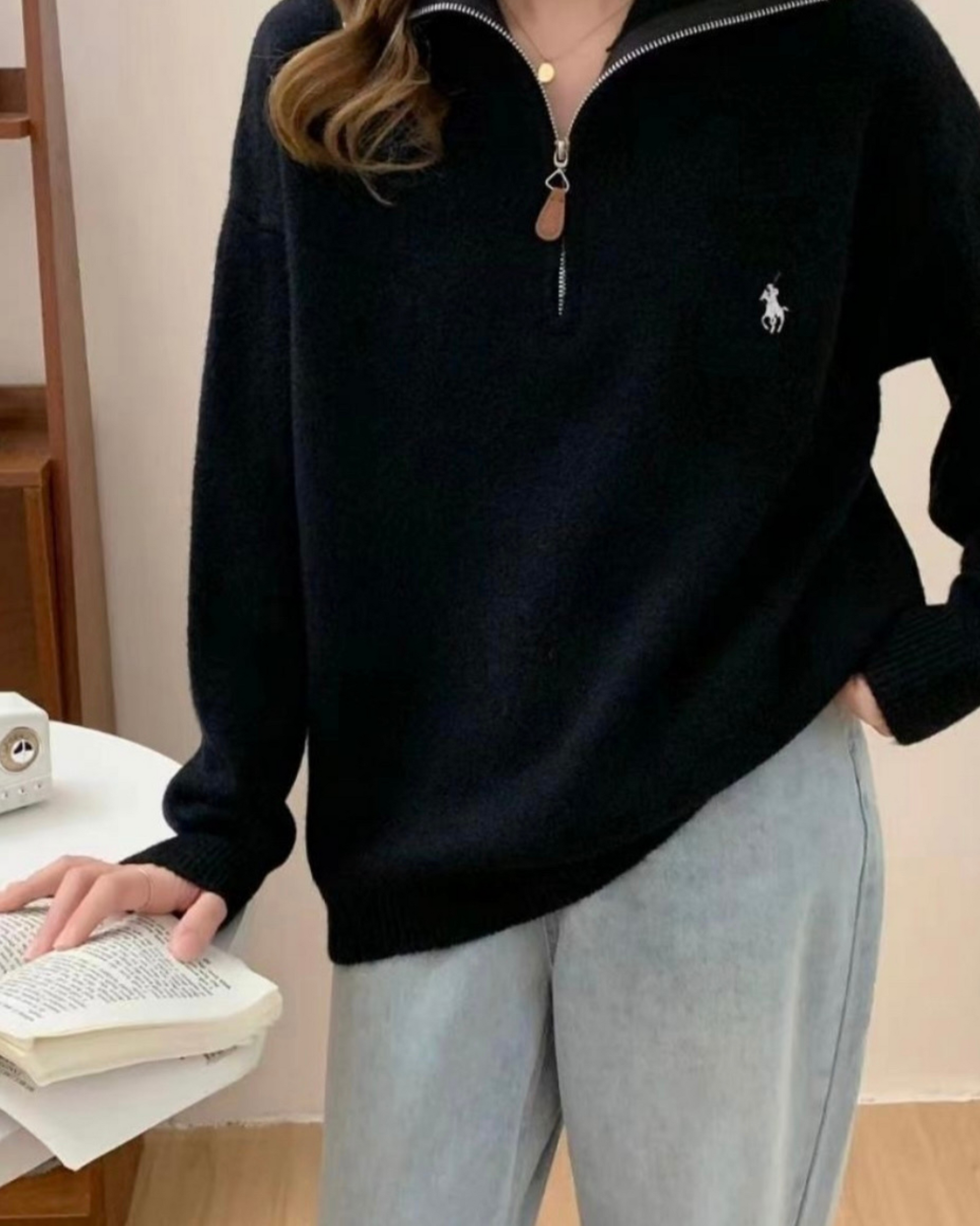 Jersey con Cremallera Polo Ralph Lauren (Mujer)