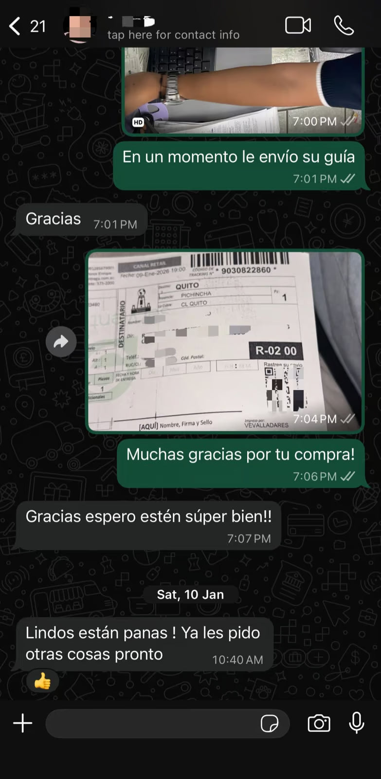 Reseña de cliente 17