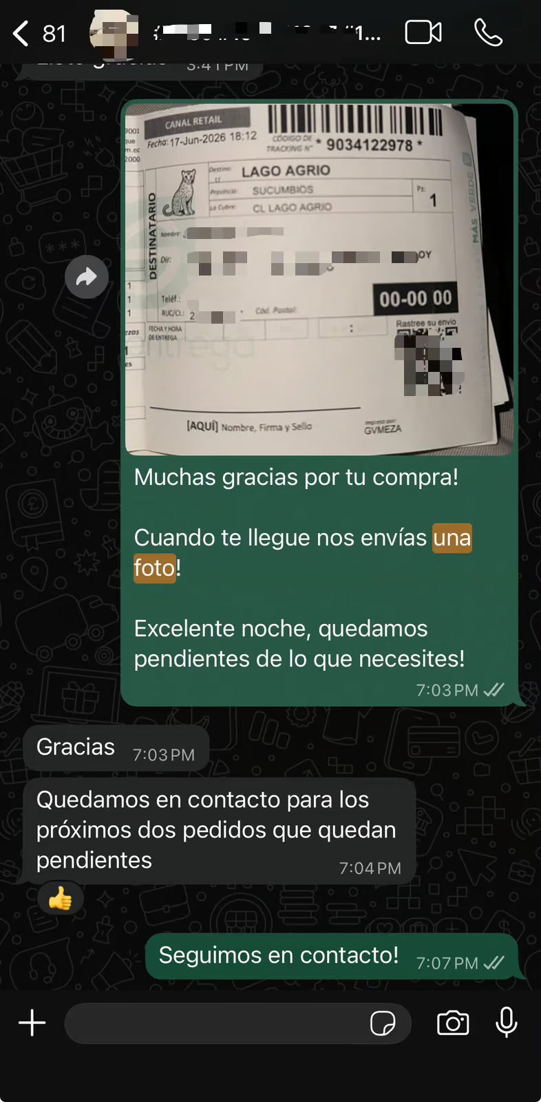 Reseña de cliente 14