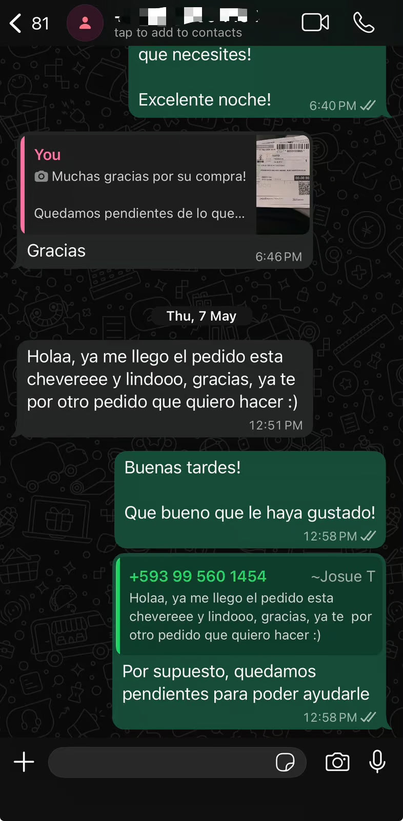 Reseña de cliente 16