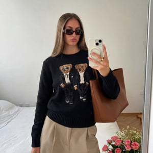 Polo Ralph Lauren – The Ralph & Ricky Tuxedo Bear Sweater (Edición Especial)