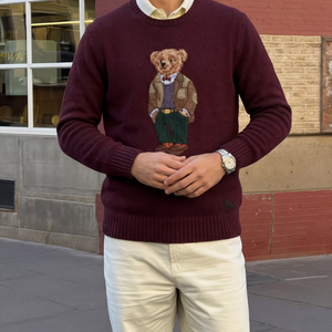 Suéter Polo Bear Britain's Abraham Moon & Sons