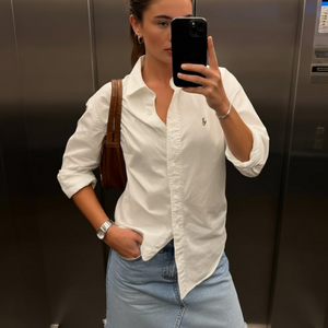 Camisa Oxford Blanca Polo Ralph Lauren