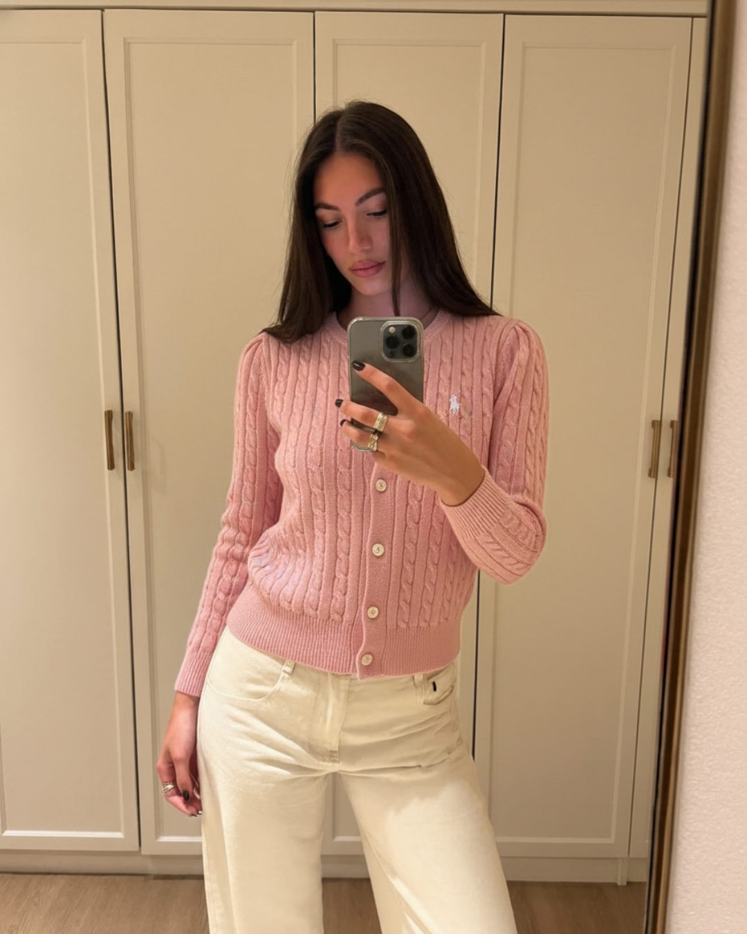 Sueter Trenzado con Botones Polo Ralph Lauren