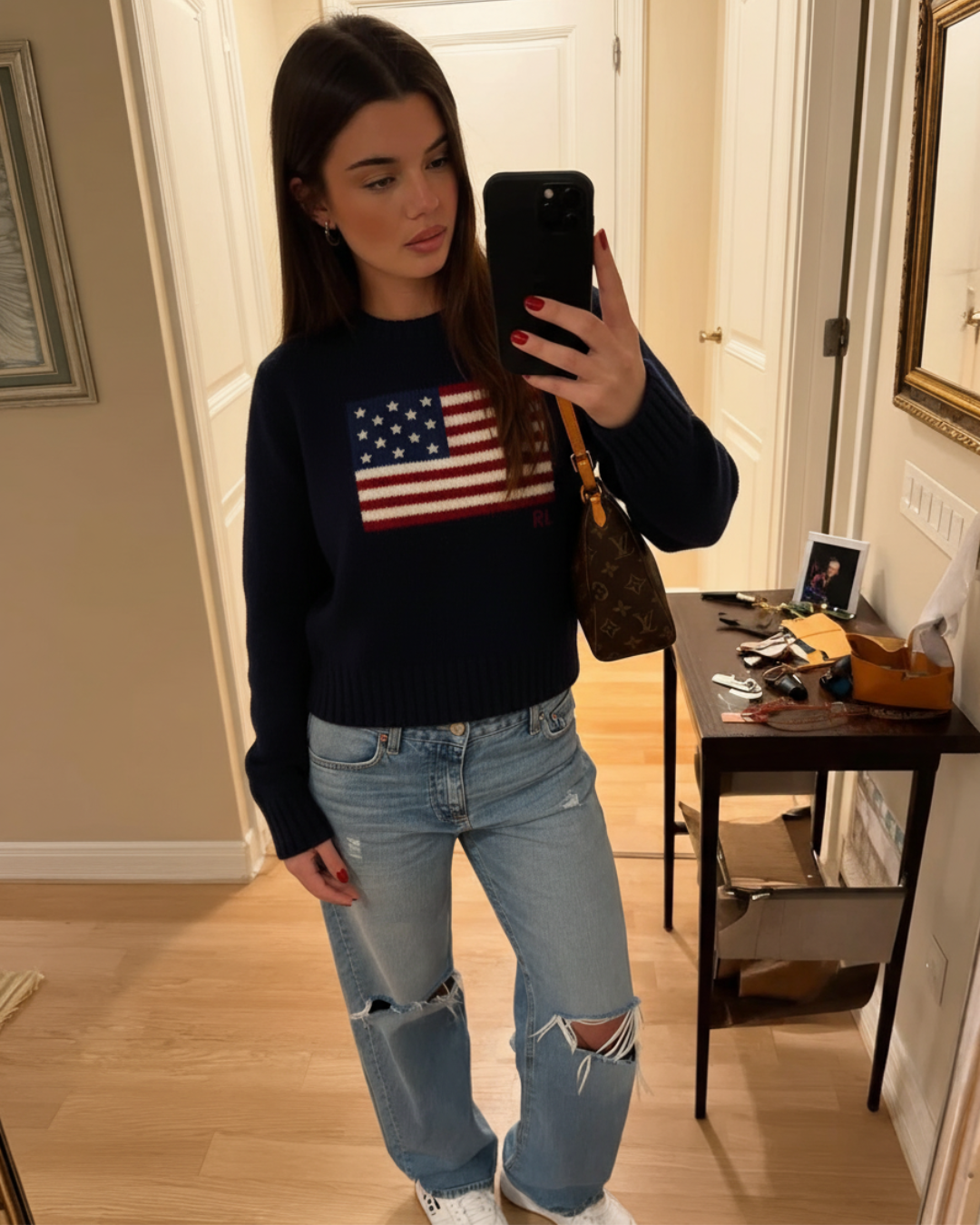 Suéter de Bandera Polo Ralph Lauren