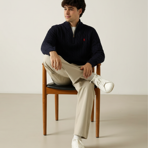 Suéteres Trenzados con Cierre 1/4 Polo Ralph Lauren