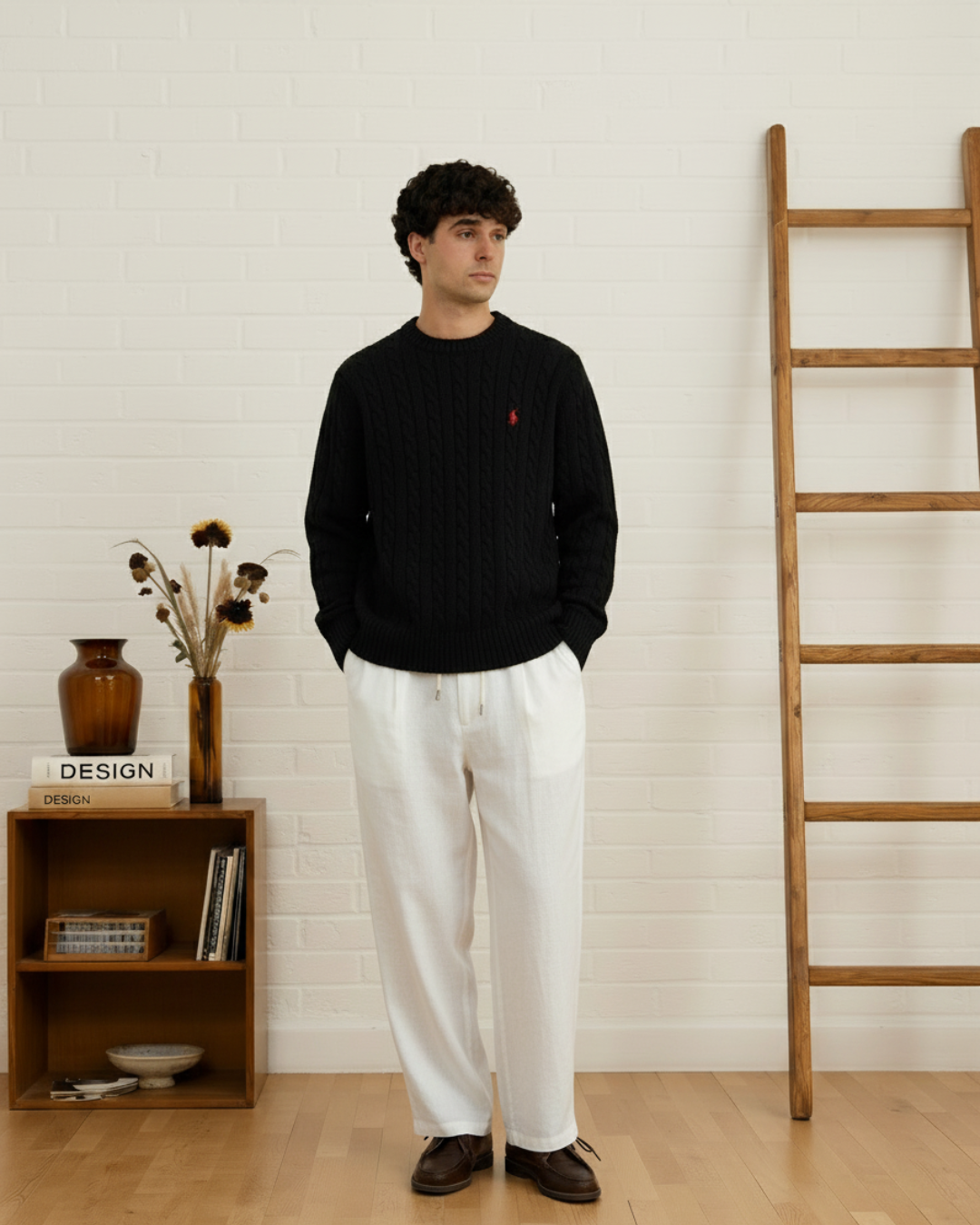 Suéter de Algodón Tejido Polo Ralph Lauren