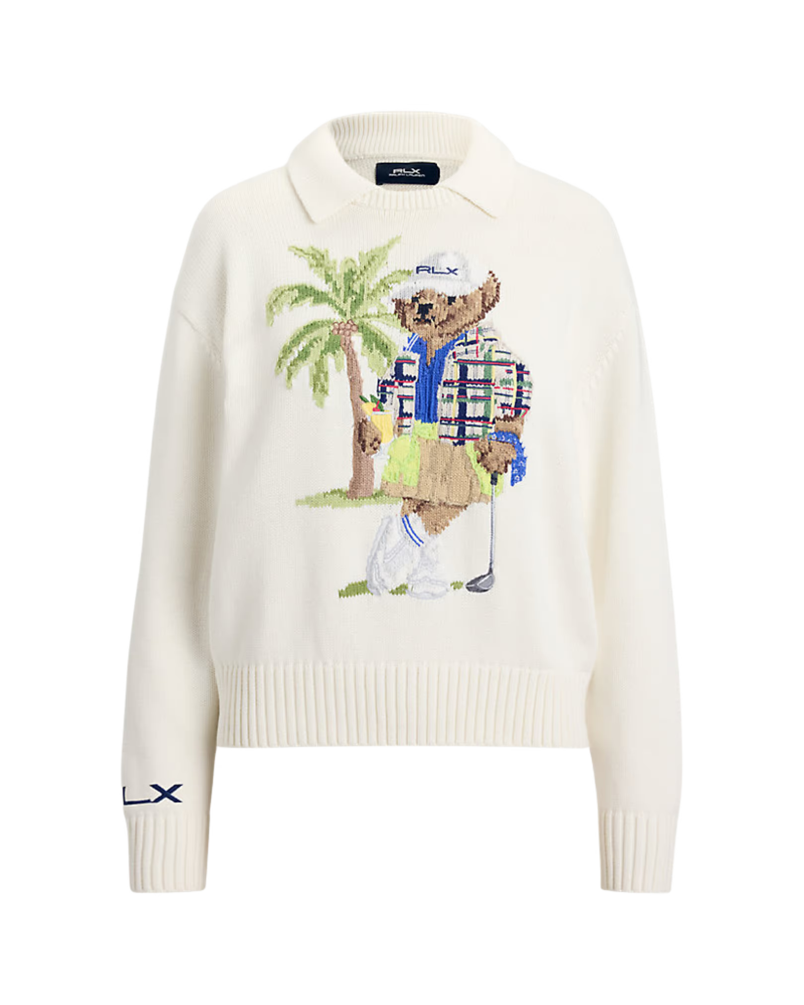 Suéter Polo Bear Club-Carib