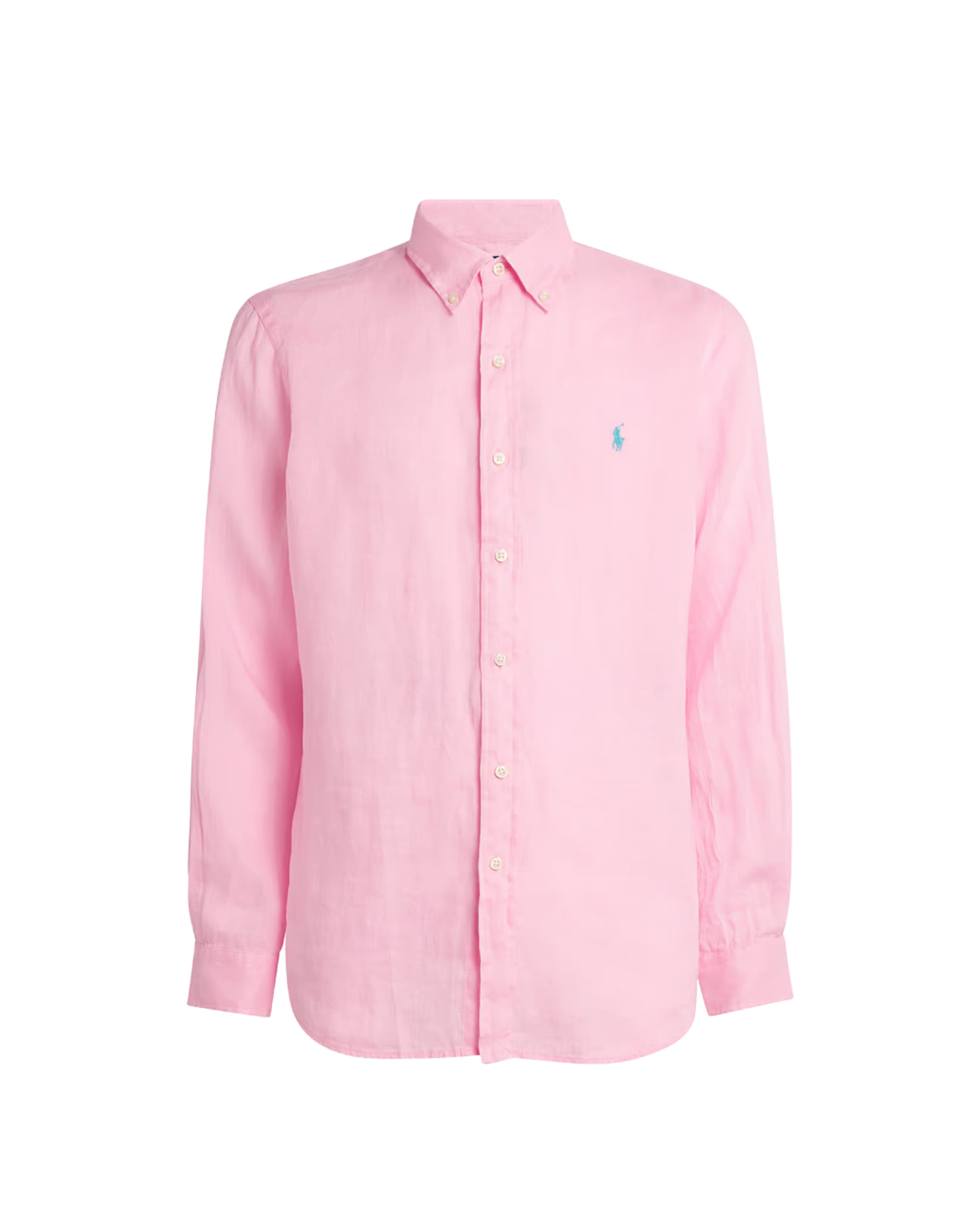 Camisa de Lino de Manga Larga