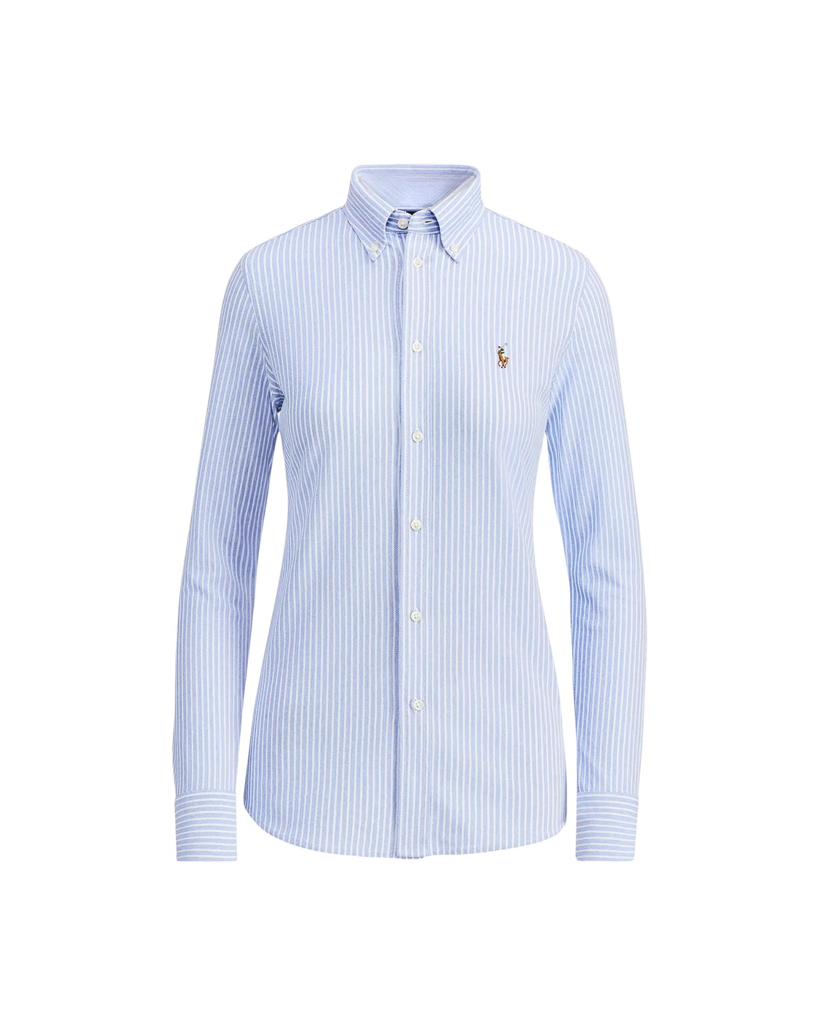 Camisa Oxford de Rayas con Botones
