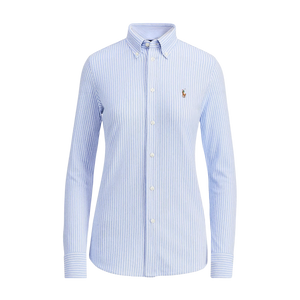 Camisa Oxford de Rayas con Botones