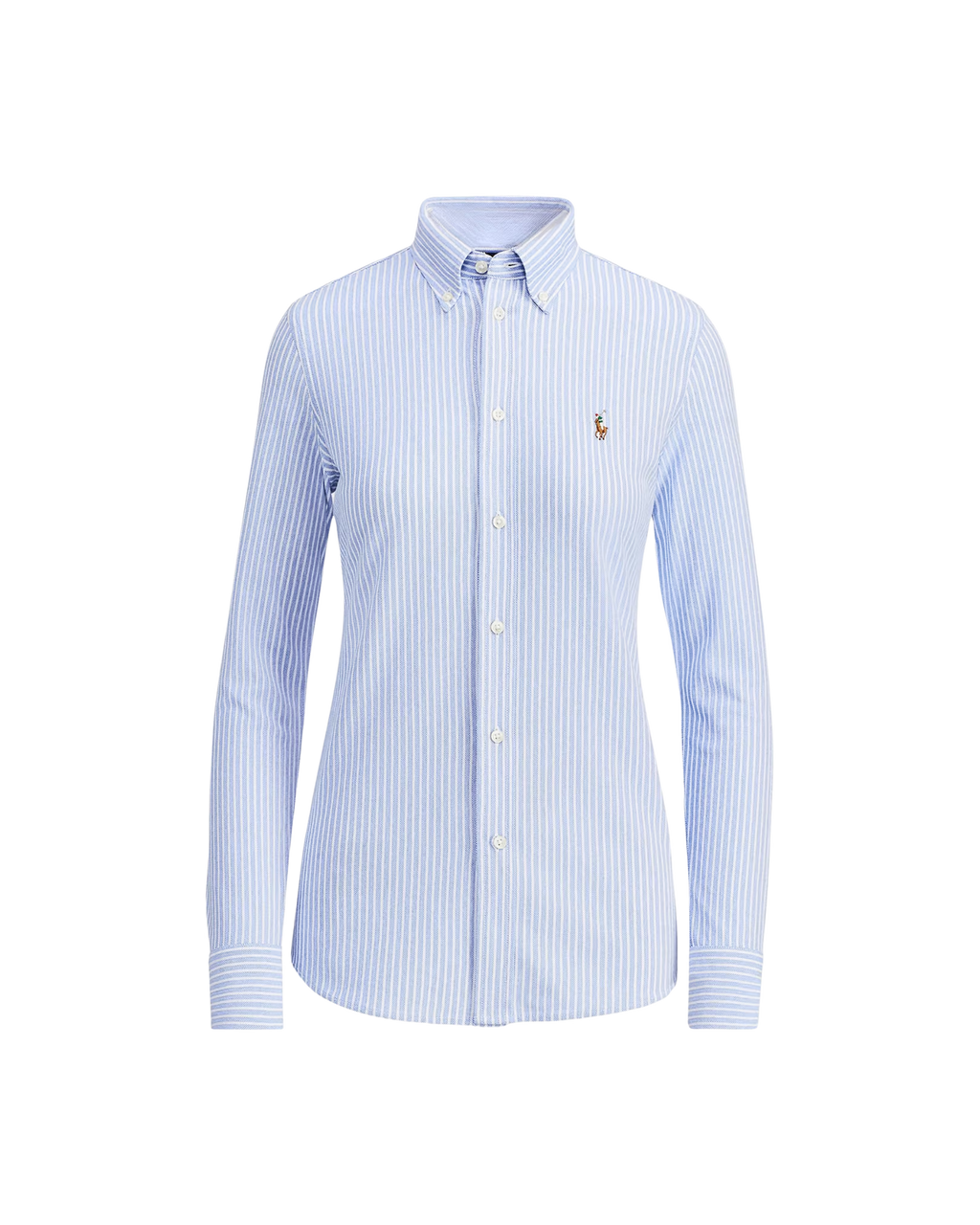 Camisa Oxford de Rayas con Botones