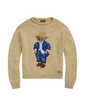 Suéter Polo Bear Denim-Look