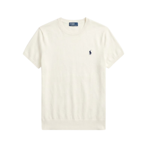 Suéter de Manga Corta Ribbed Trim