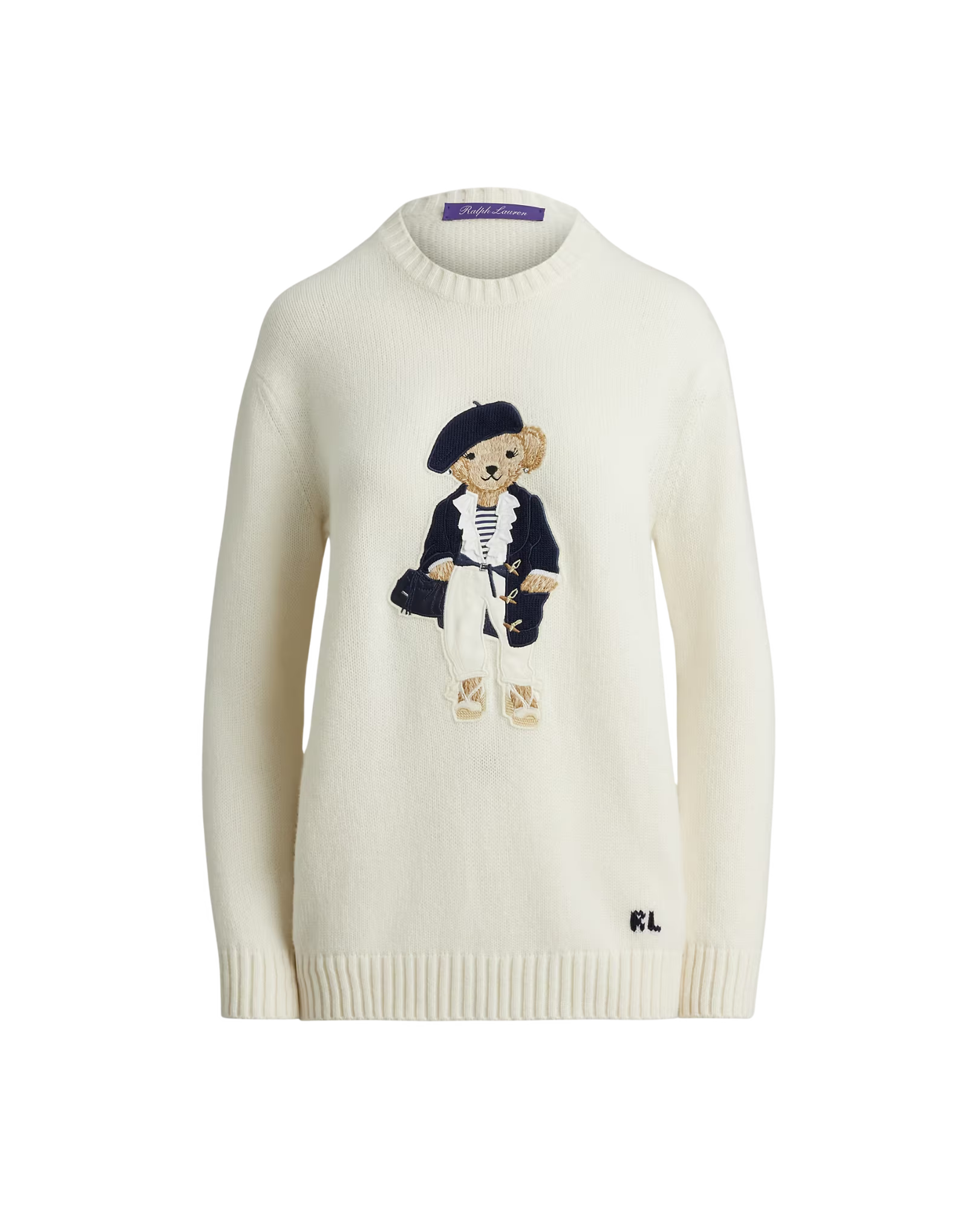 Purple Label -  Parisian Ports Polo Bear Sweater