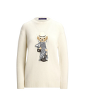 Purple Label - High-Fashion Cowgirl Polo Bear Sweater