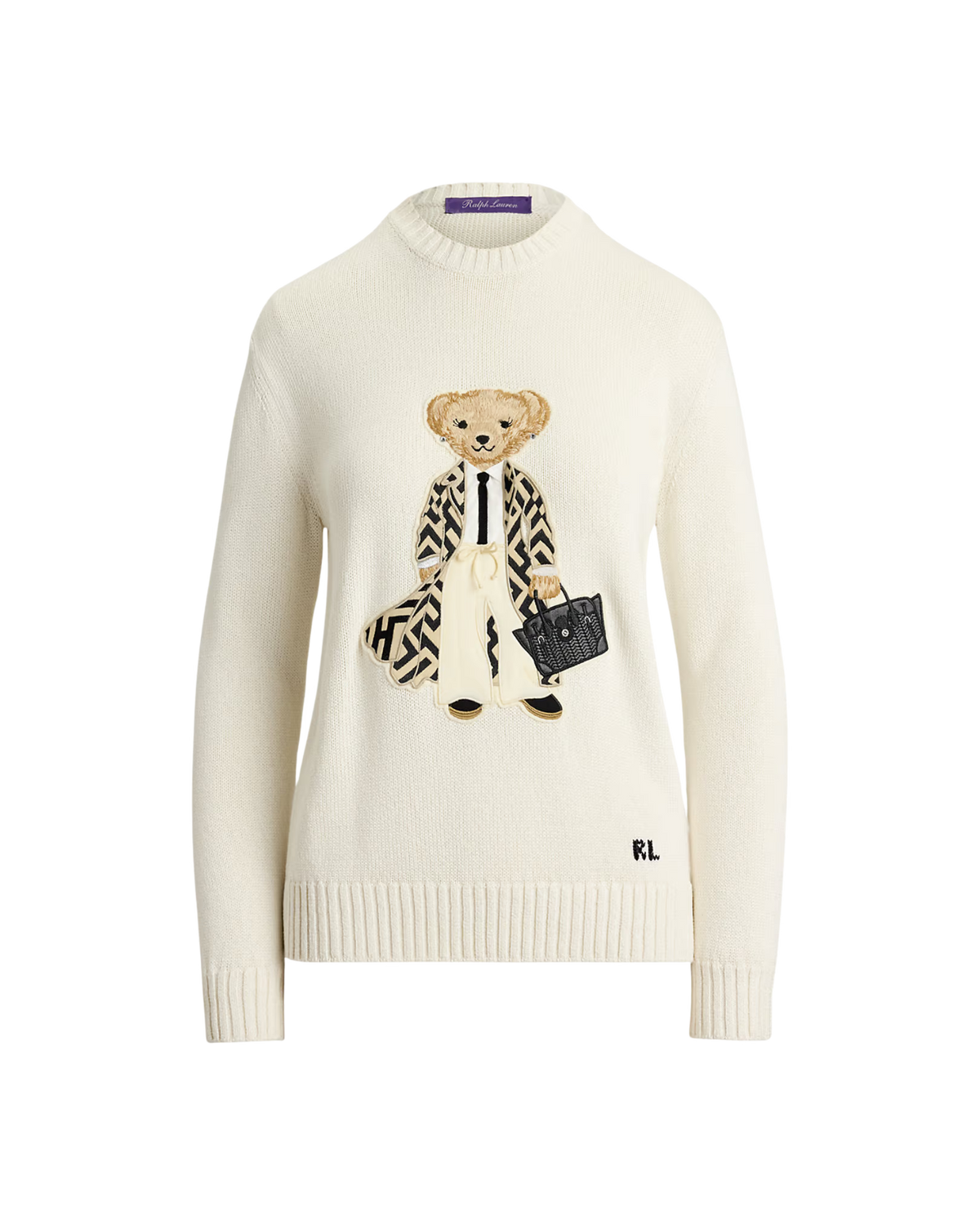 Purple Label - Fifth Avenue Executive Polo Bear Sweater