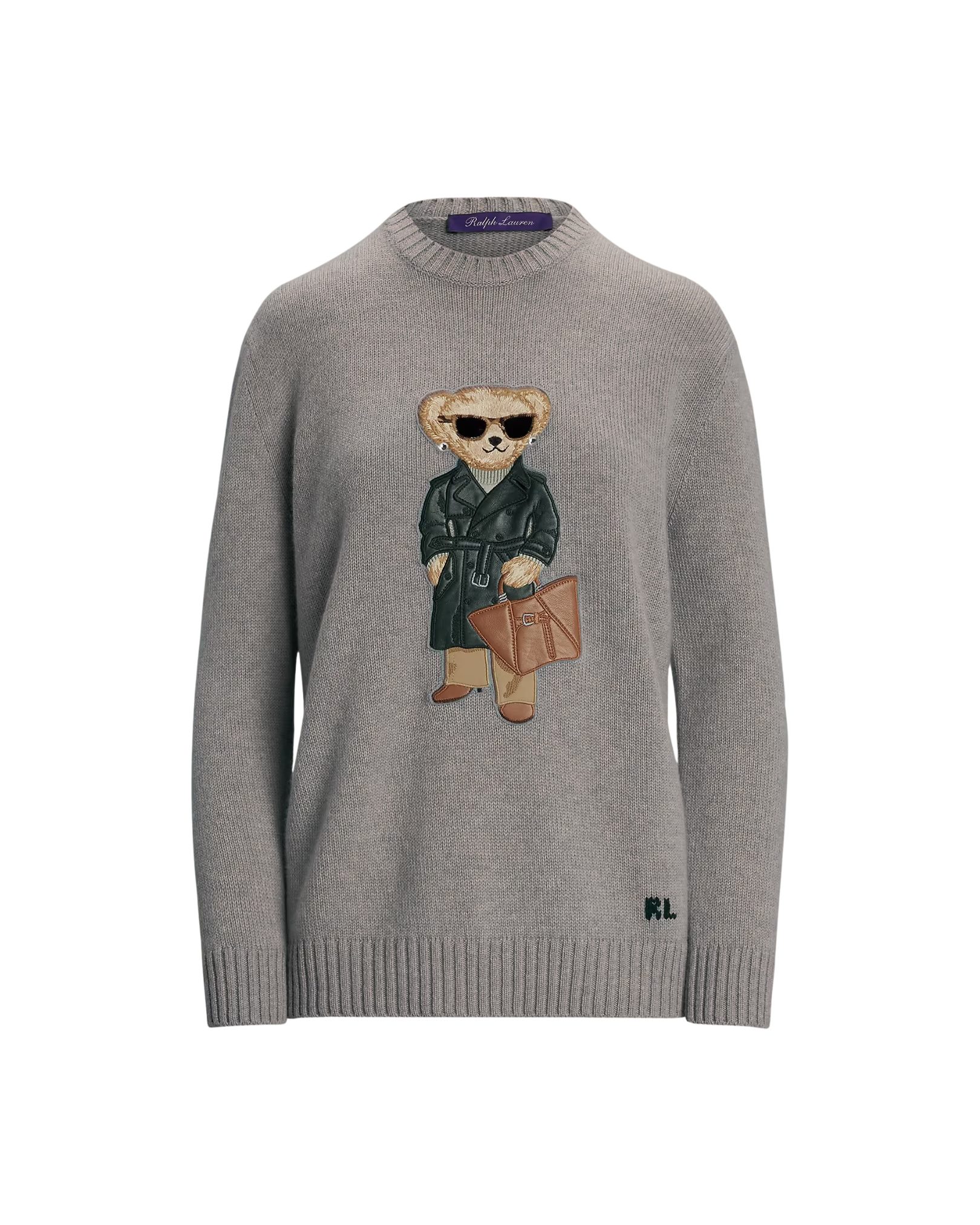 Purple Label - Jet-Set Polo Bear Sweater