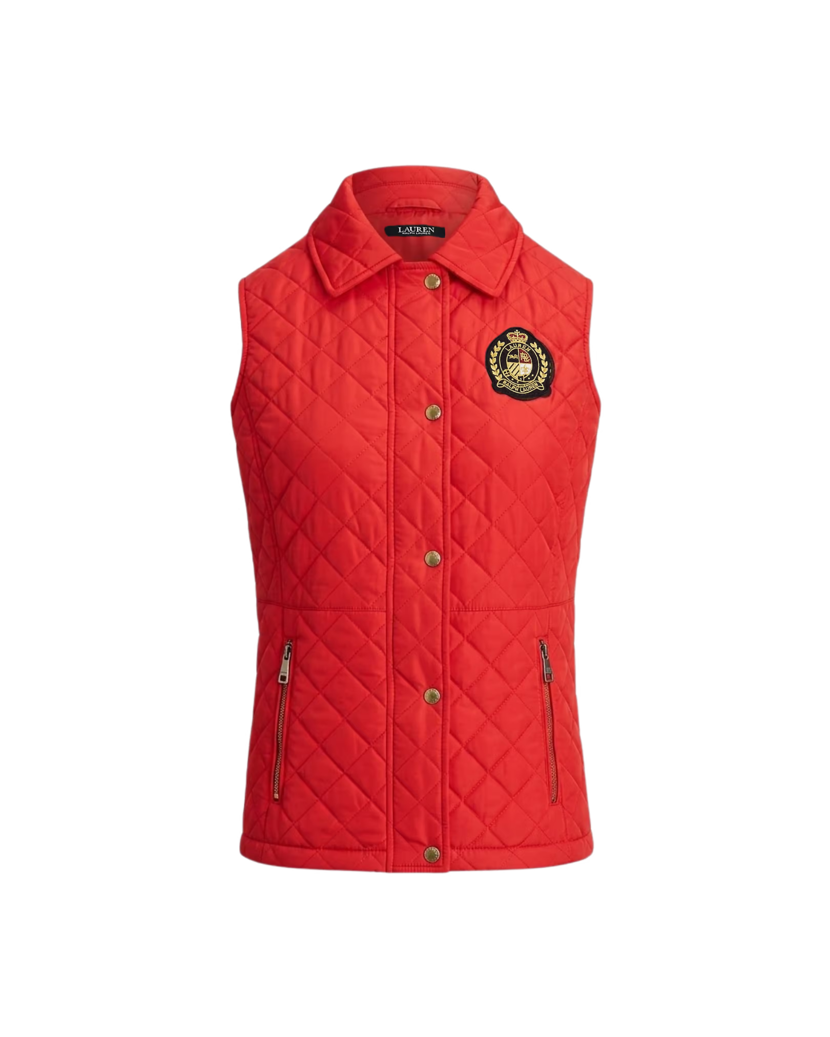 Chaleco Acolchado con Escudo Bordado