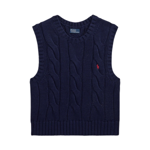 Chaleco Trenzado Sin Mangas Ralph Lauren