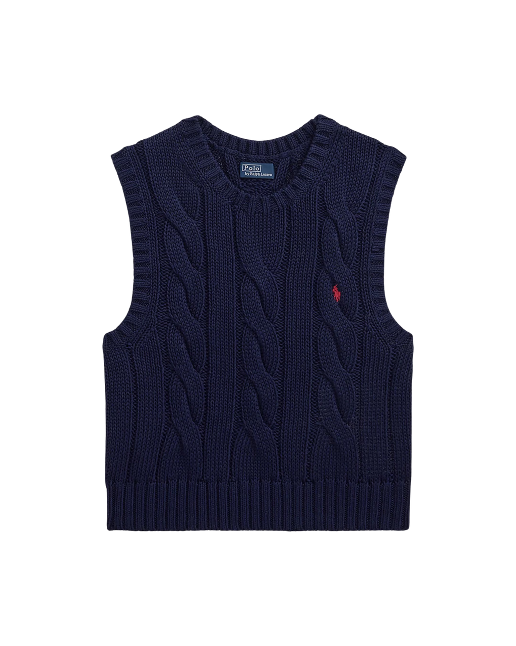 Chaleco Trenzado Sin Mangas Ralph Lauren