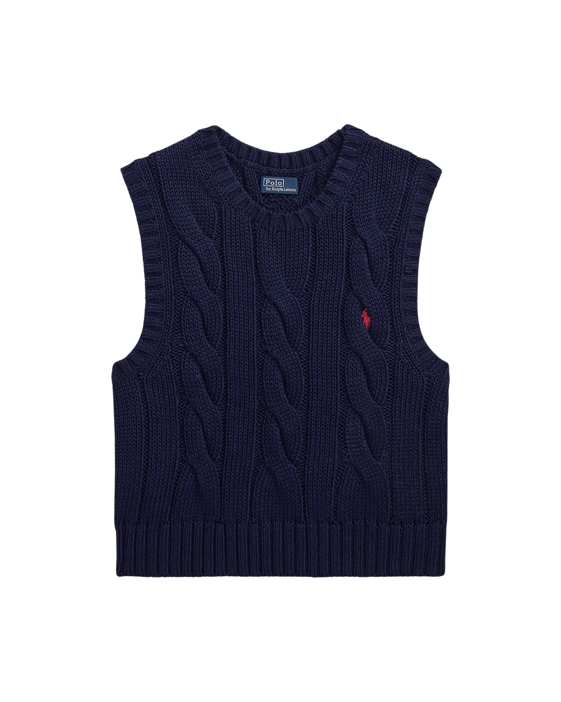 Chaleco Trenzado Sin Mangas Ralph Lauren