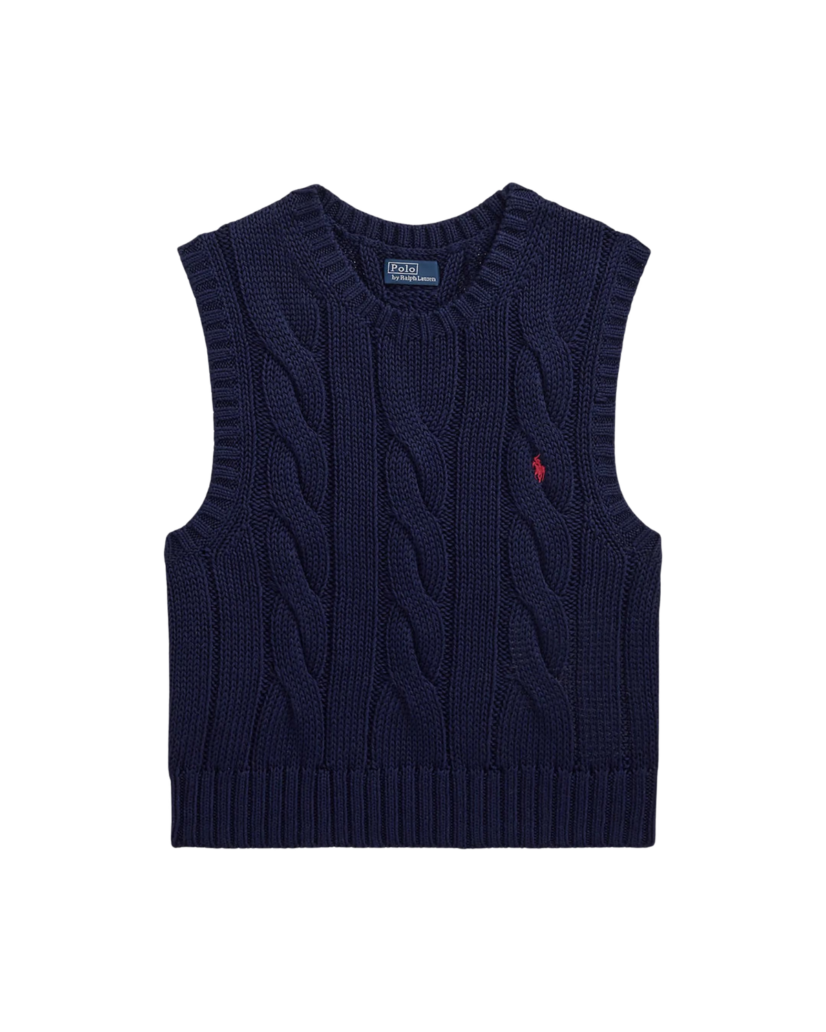 Chaleco Trenzado Sin Mangas Ralph Lauren